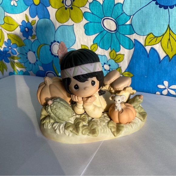 COPY - Vintage Enesco Precious Moments Squashed With Love figurine - Picture 2 of 7